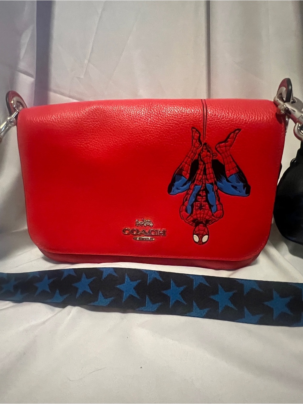 Coach x Marvel Jes Messenger Spider-Man Crossbody Bag 2900
